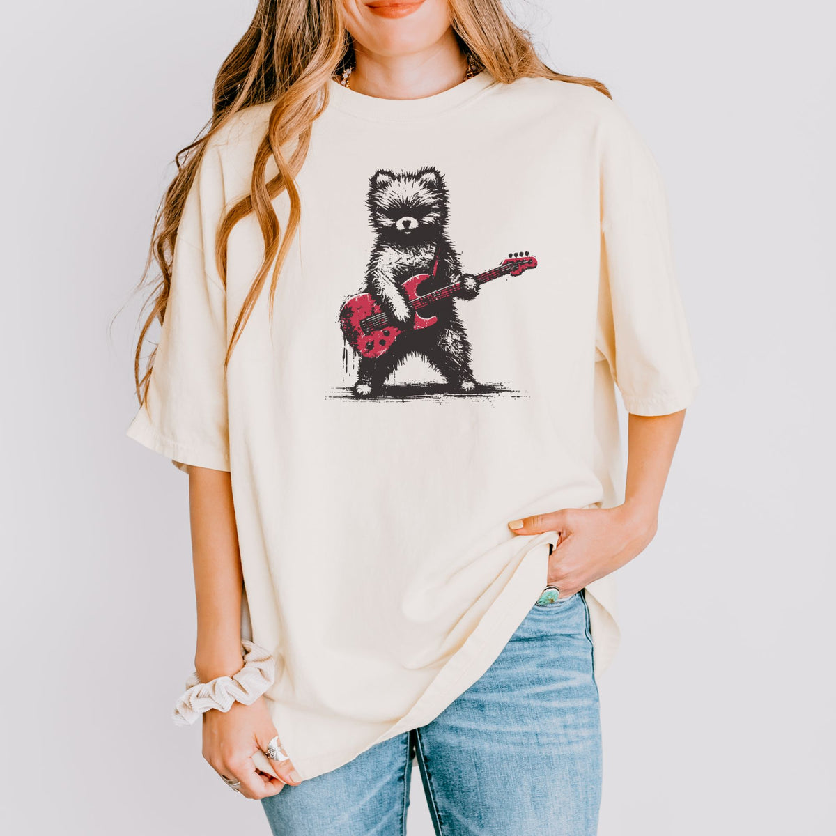 Pomeranian Rock Star t-shirt