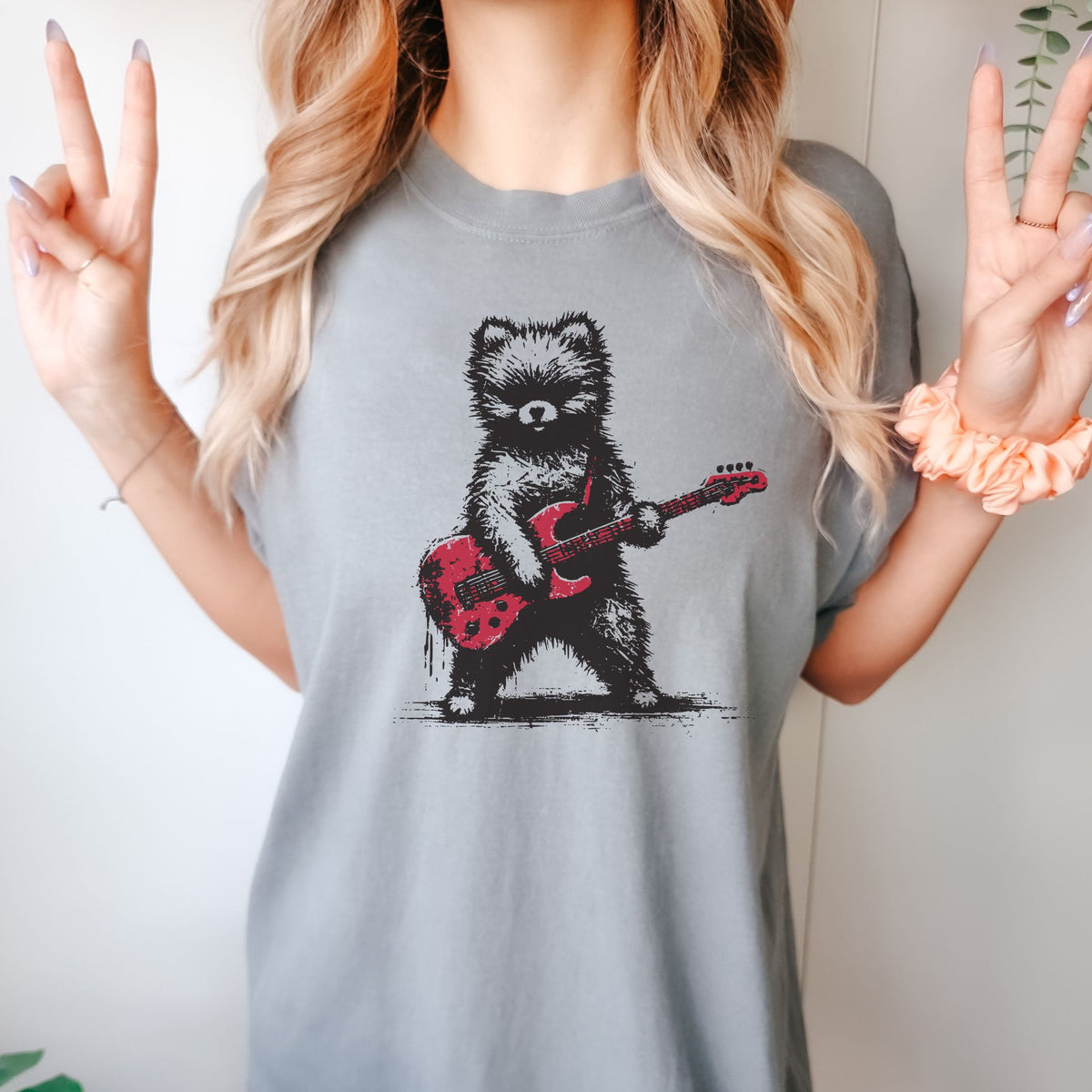 Pomeranian Rock Star t-shirt