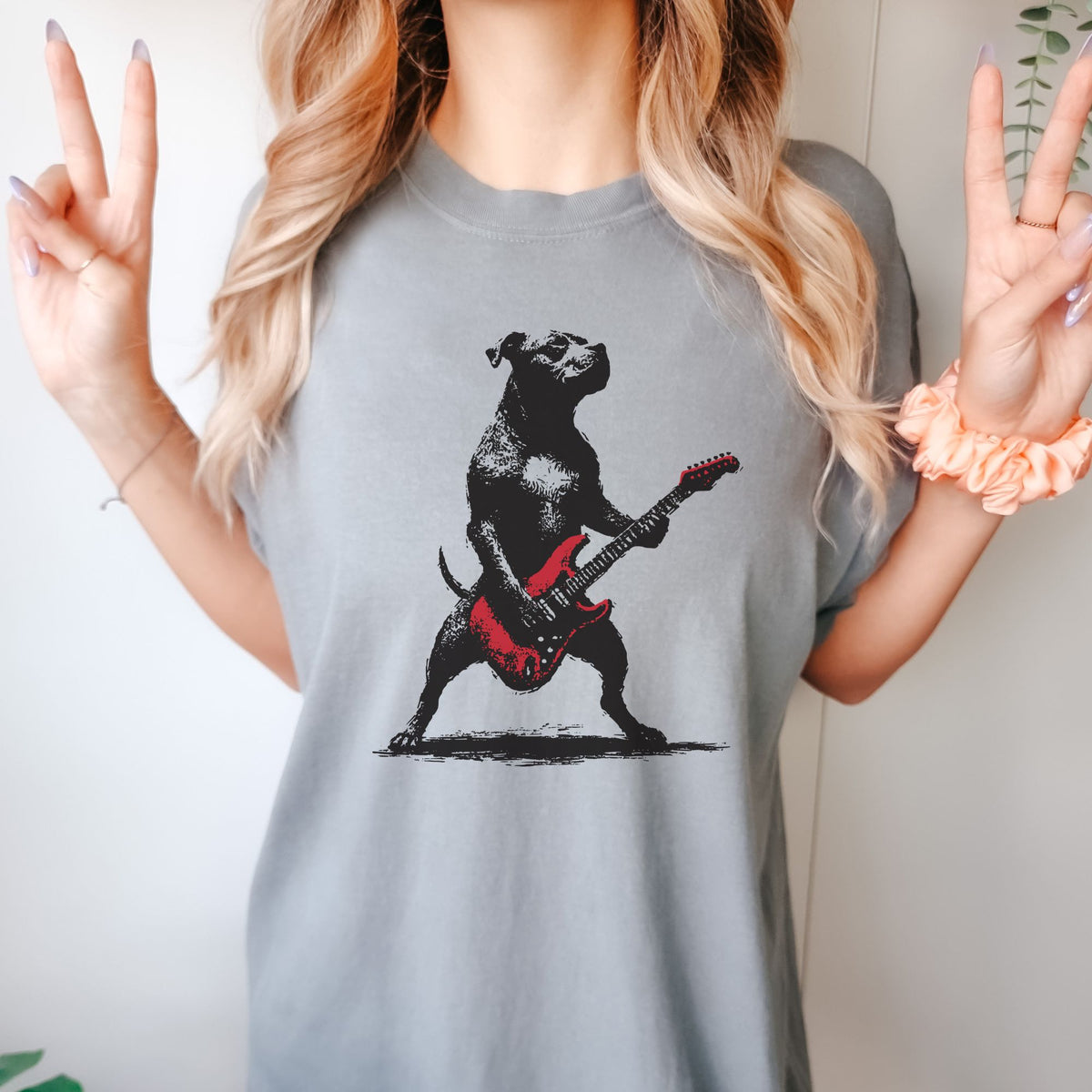 American Pit Bull Terrier Rock Star t-shirt