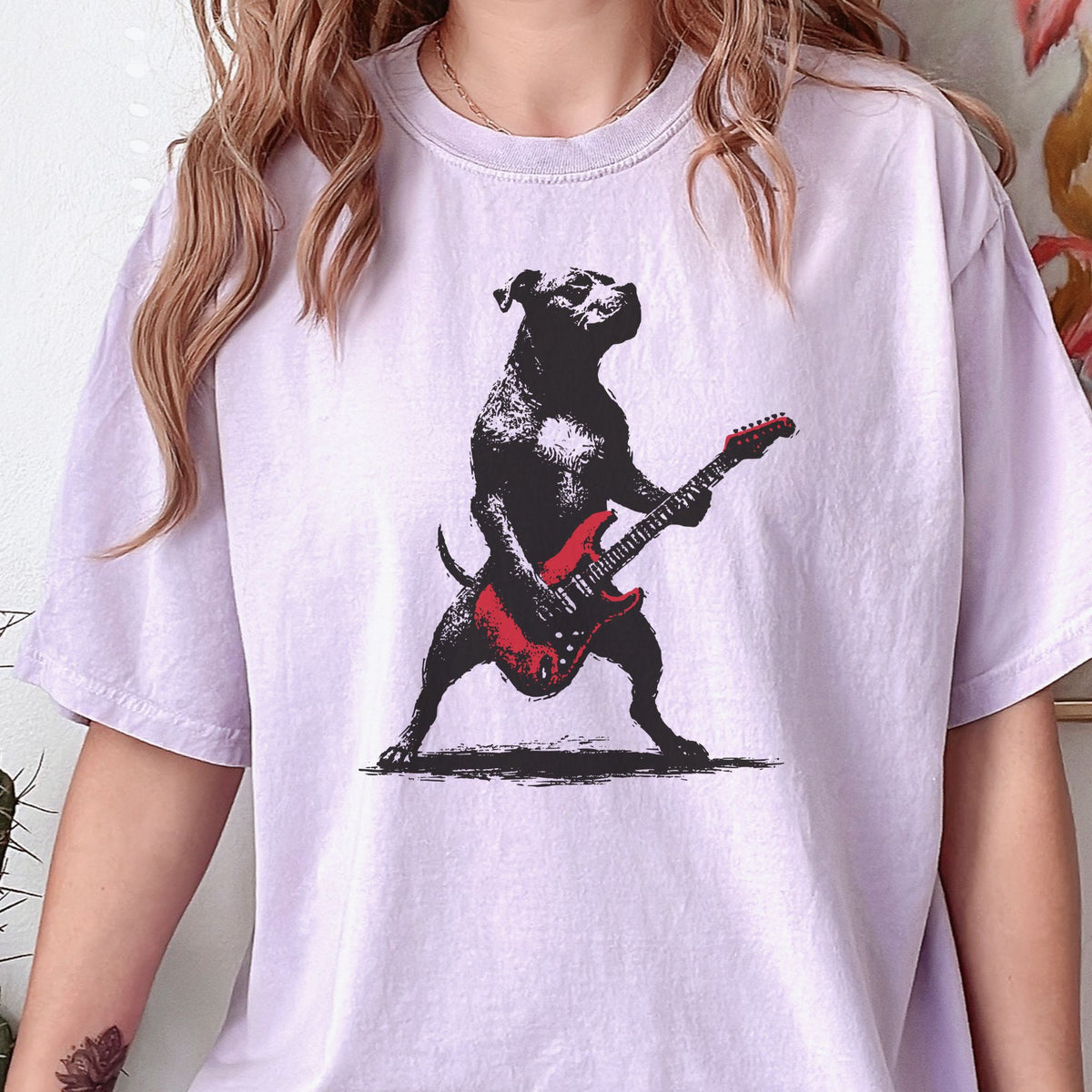 American Pit Bull Terrier Rock Star t-shirt