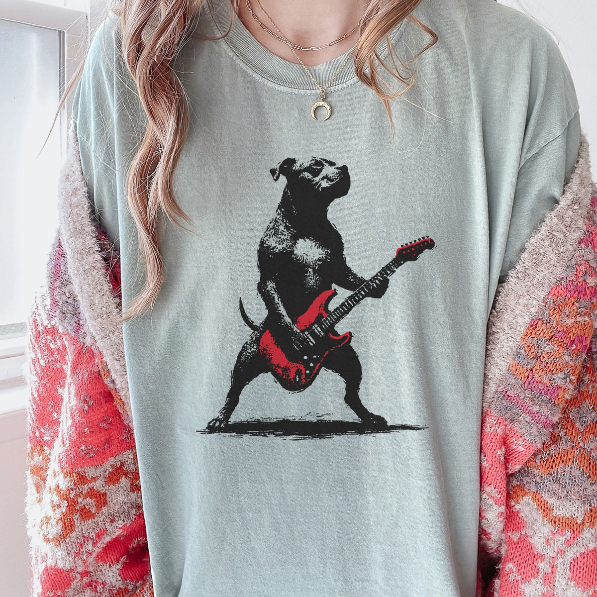 American Pit Bull Terrier Rock Star t-shirt