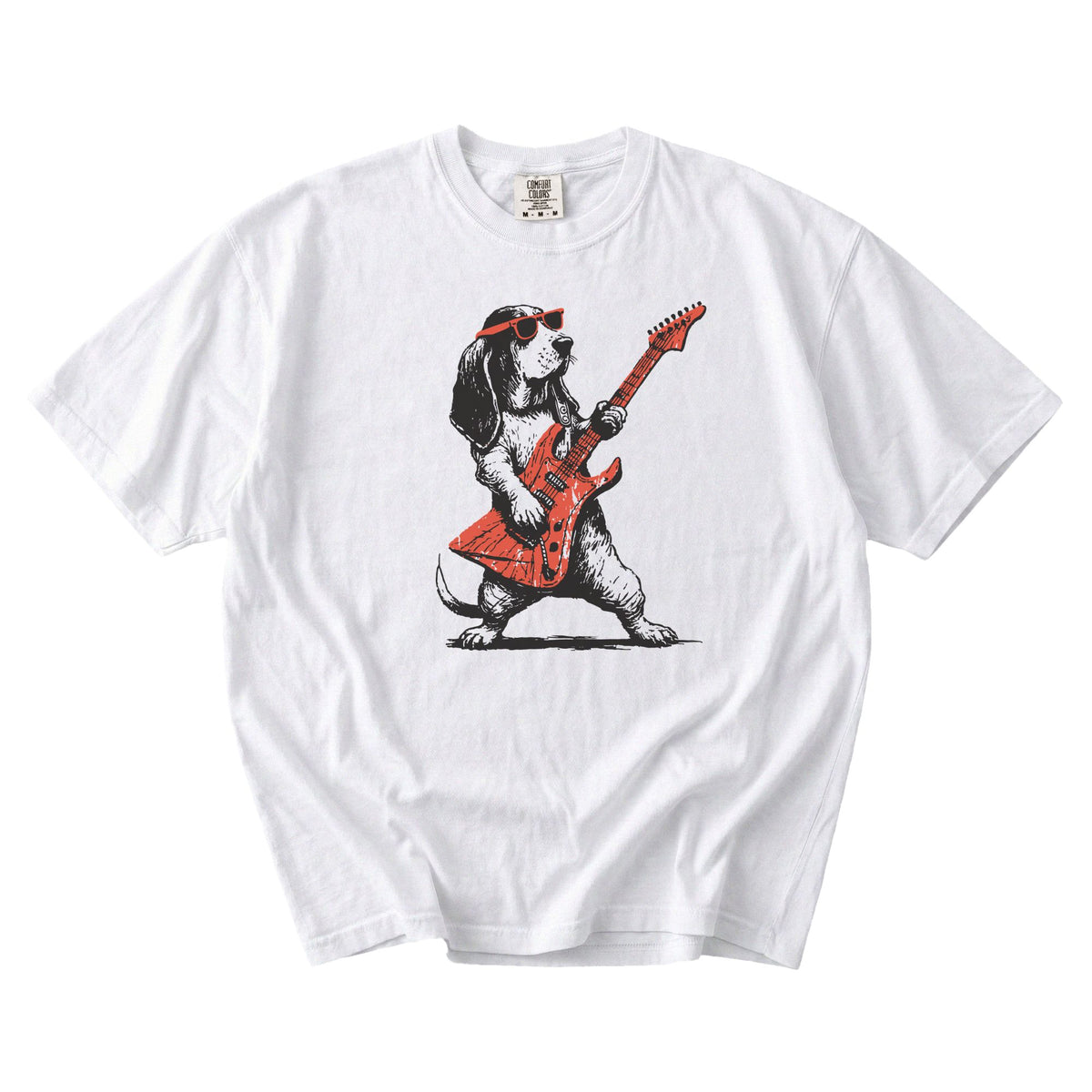 Basset Hound Rock Star t-shirt