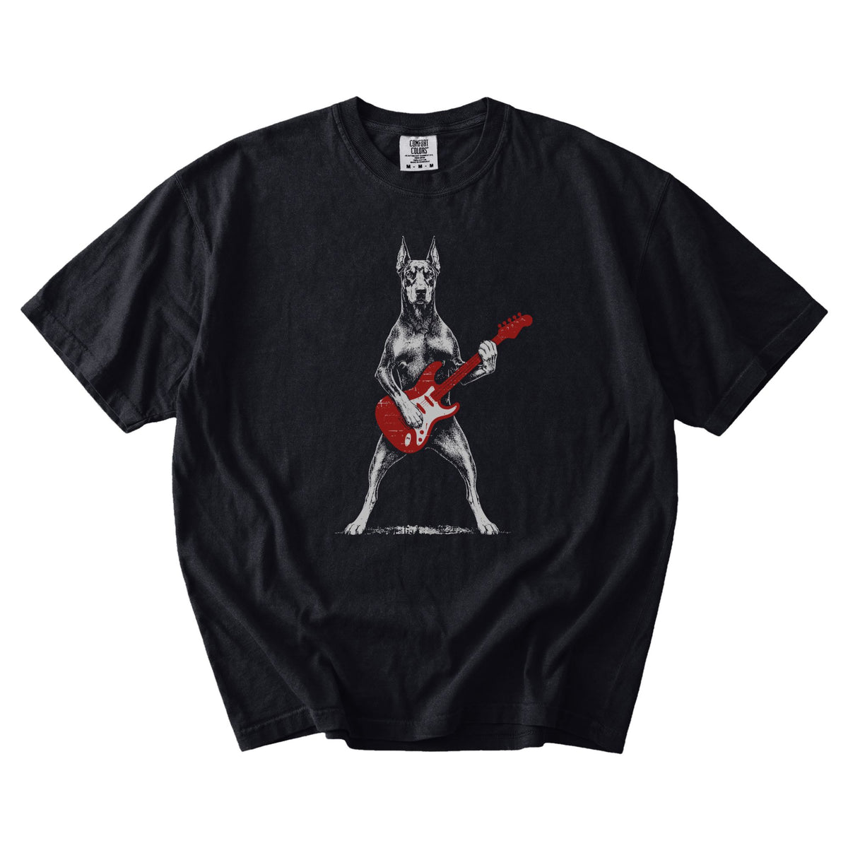 Doberman Pinscher Rock Star t-shirt