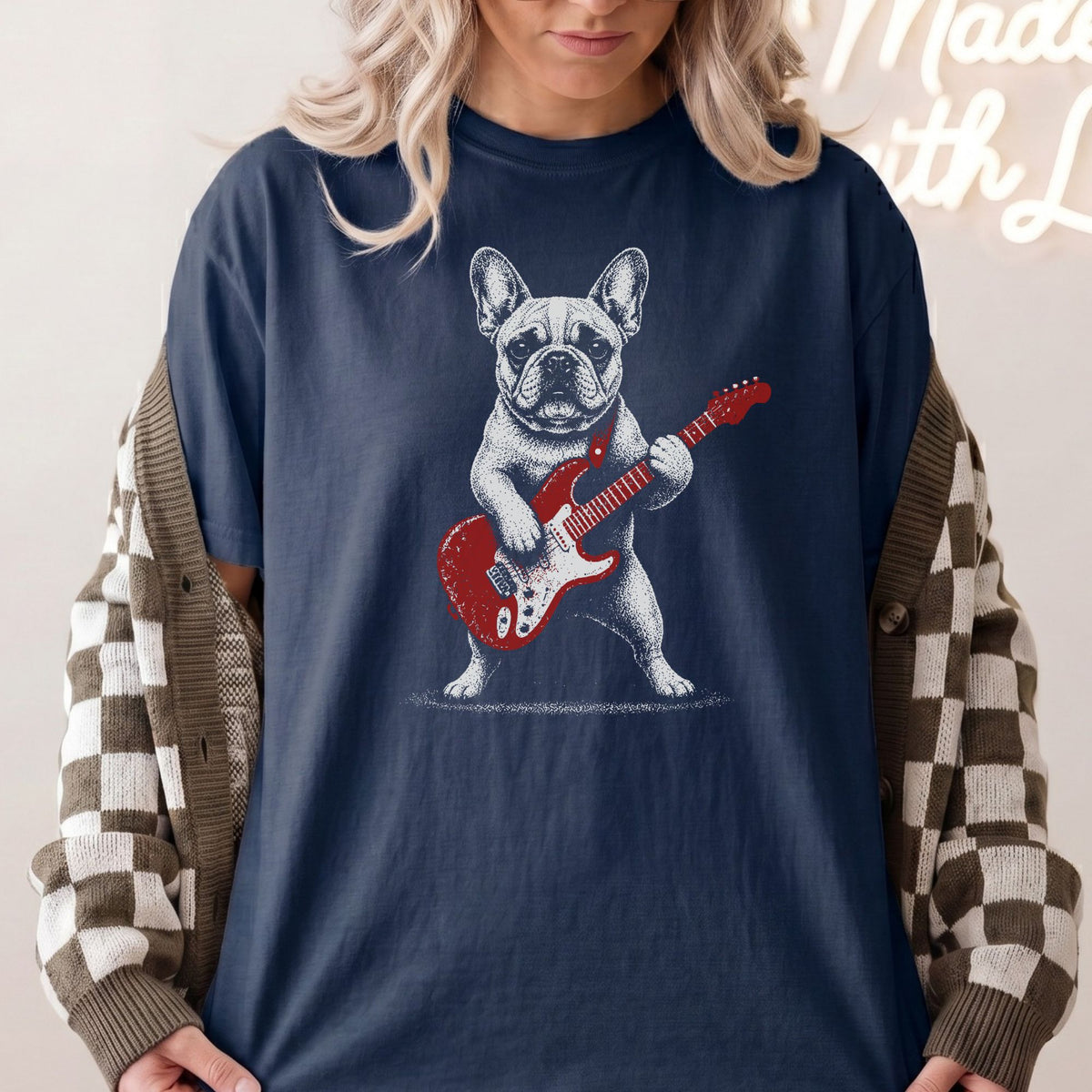 French Bulldog Rock Star t-shirt
