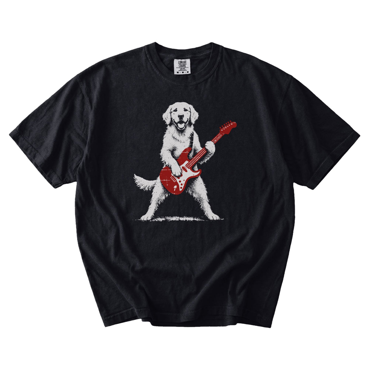 Golden Retriever Rock Star t-shirt
