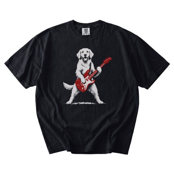 Golden Retriever Rock Star t-shirt