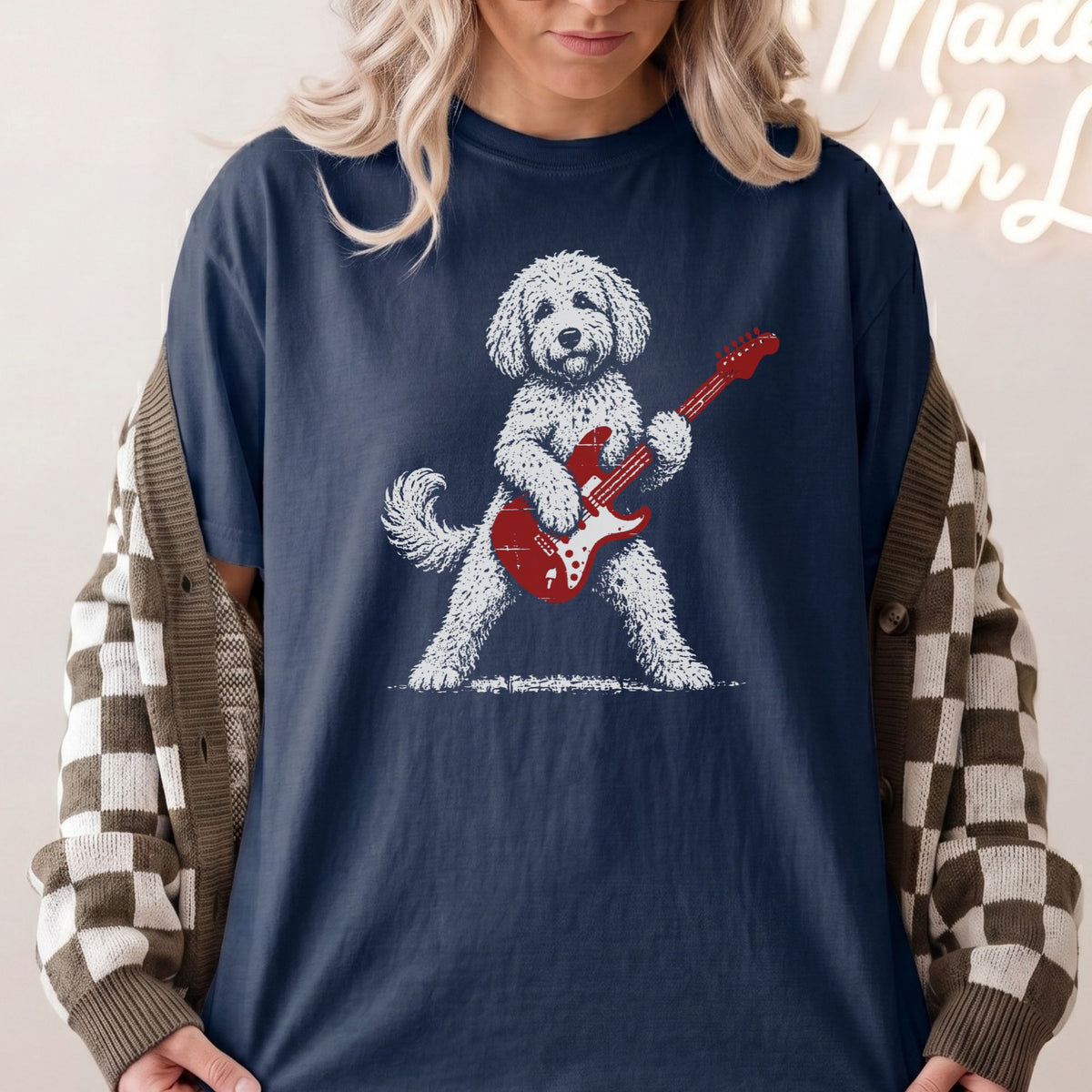 Goldendoodle Rock Star t-shirt