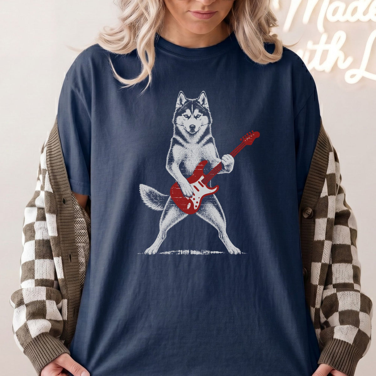 Siberian Husky Rock Star t-shirt