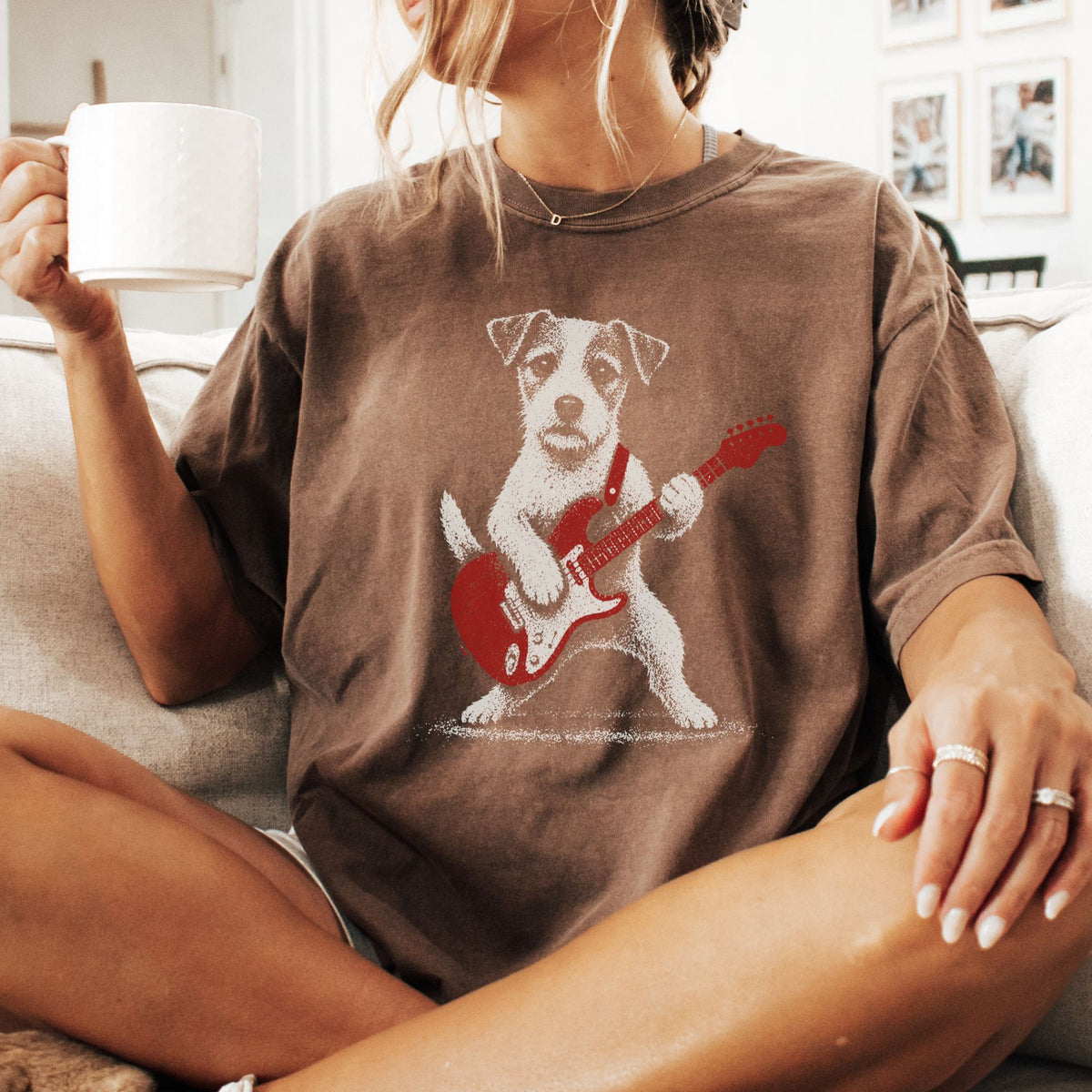 Jack Russell Terrier Rock Star t-shirt
