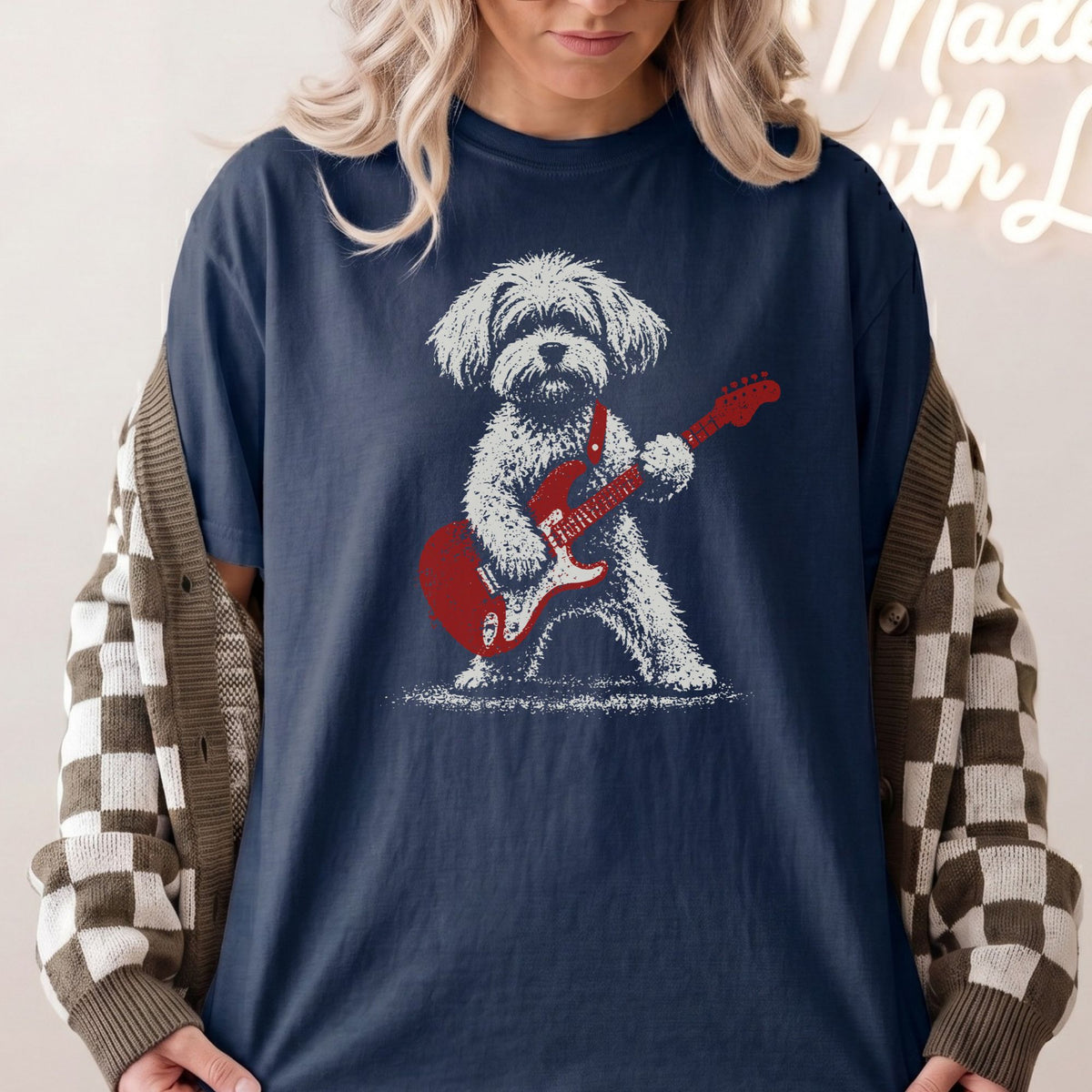 Maltipoo Rock Star t-shirt