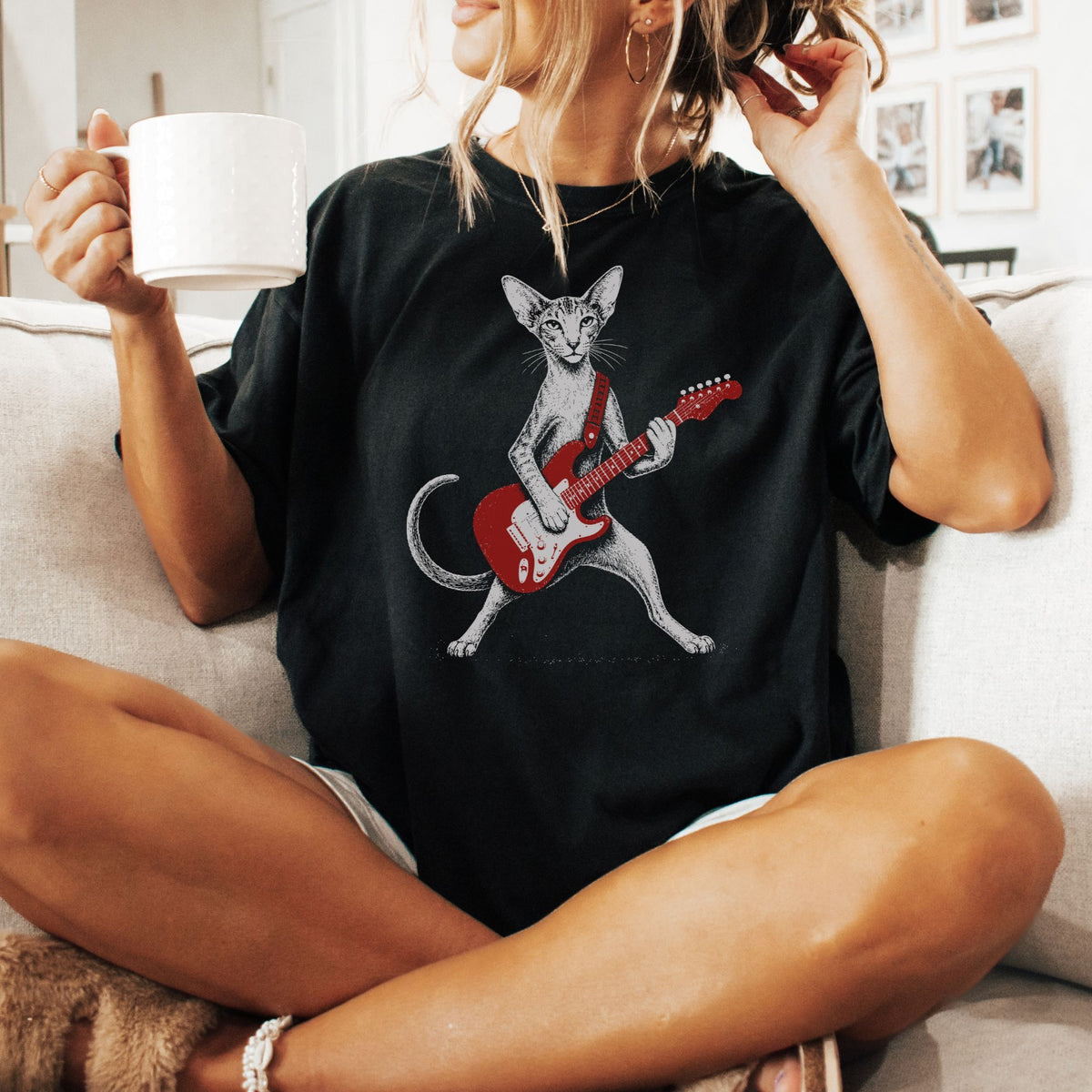 Oriental Shorthair Rock Star t-shirt