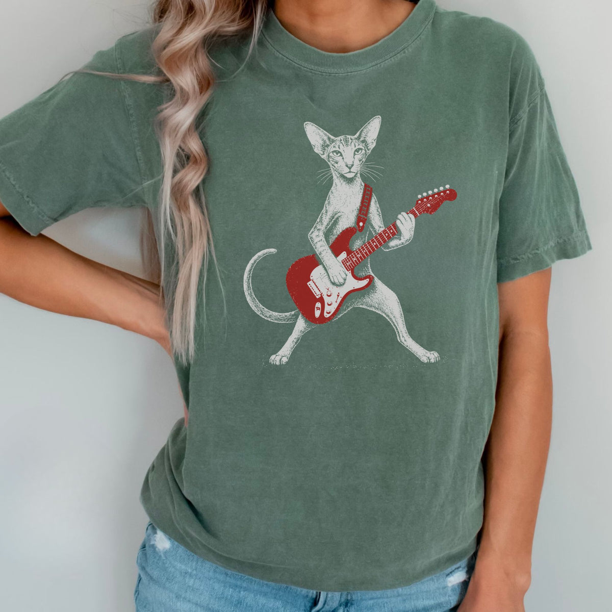 Oriental Shorthair Rock Star t-shirt