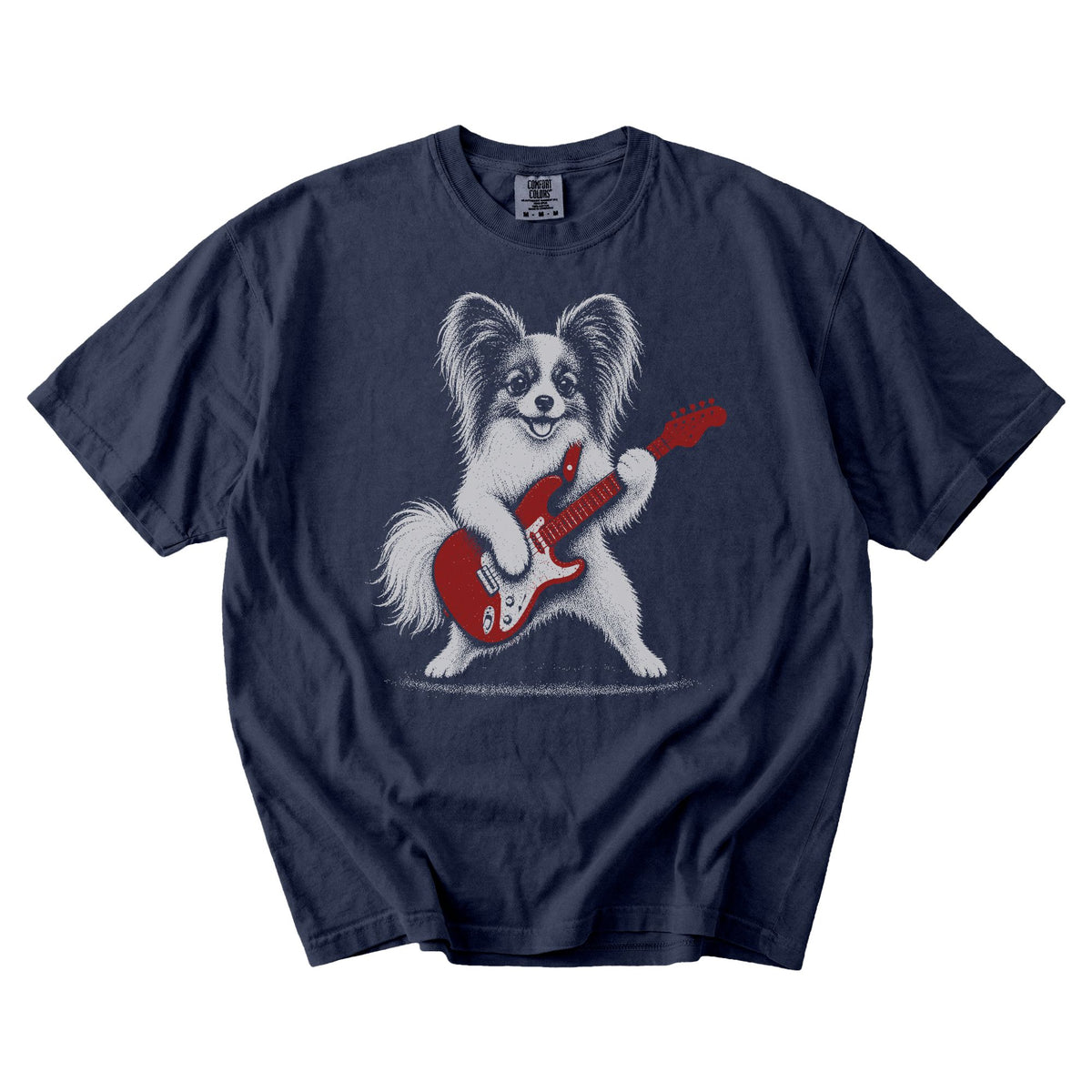 Papillon Rock Star t-shirt