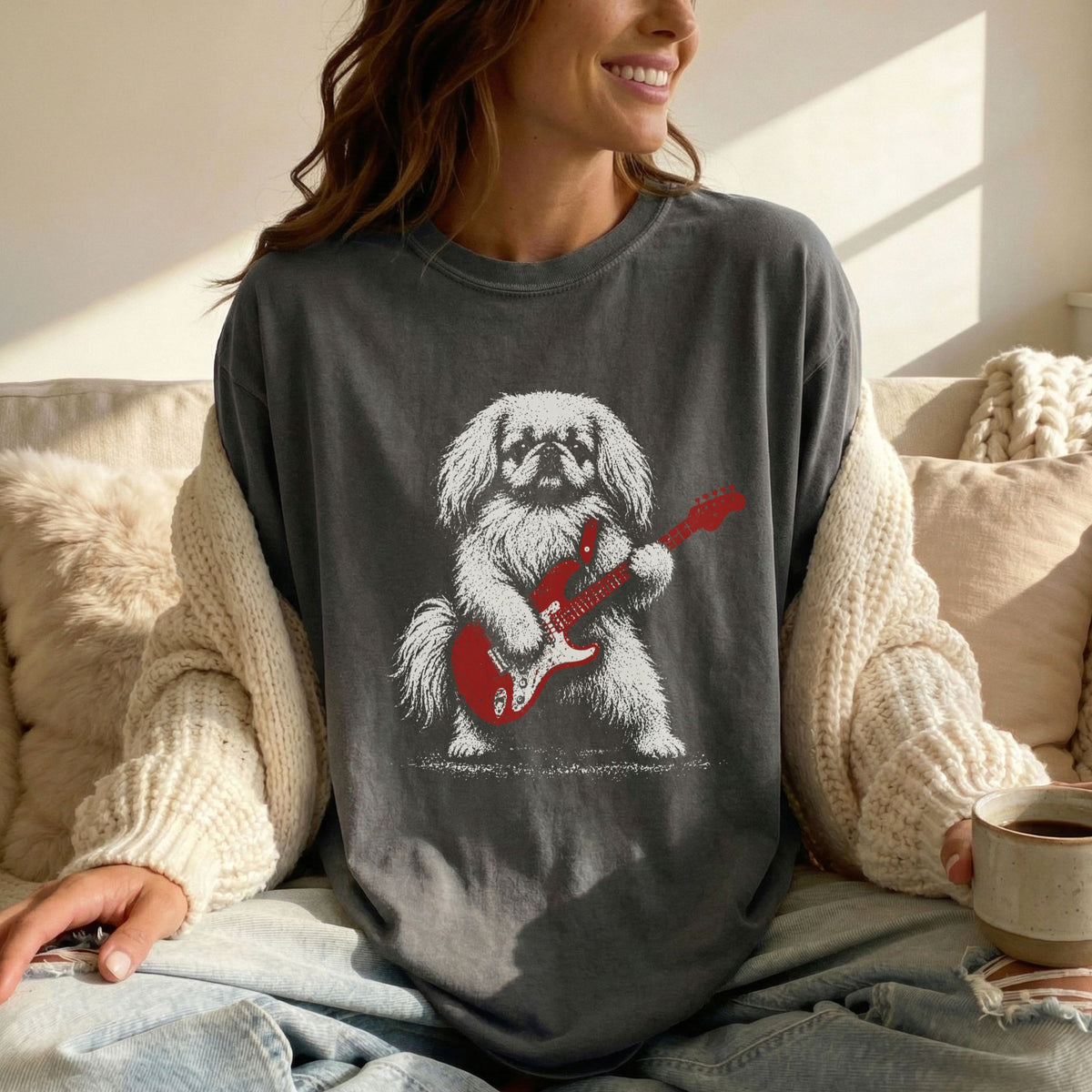 Pekingese Rock Star t-shirt