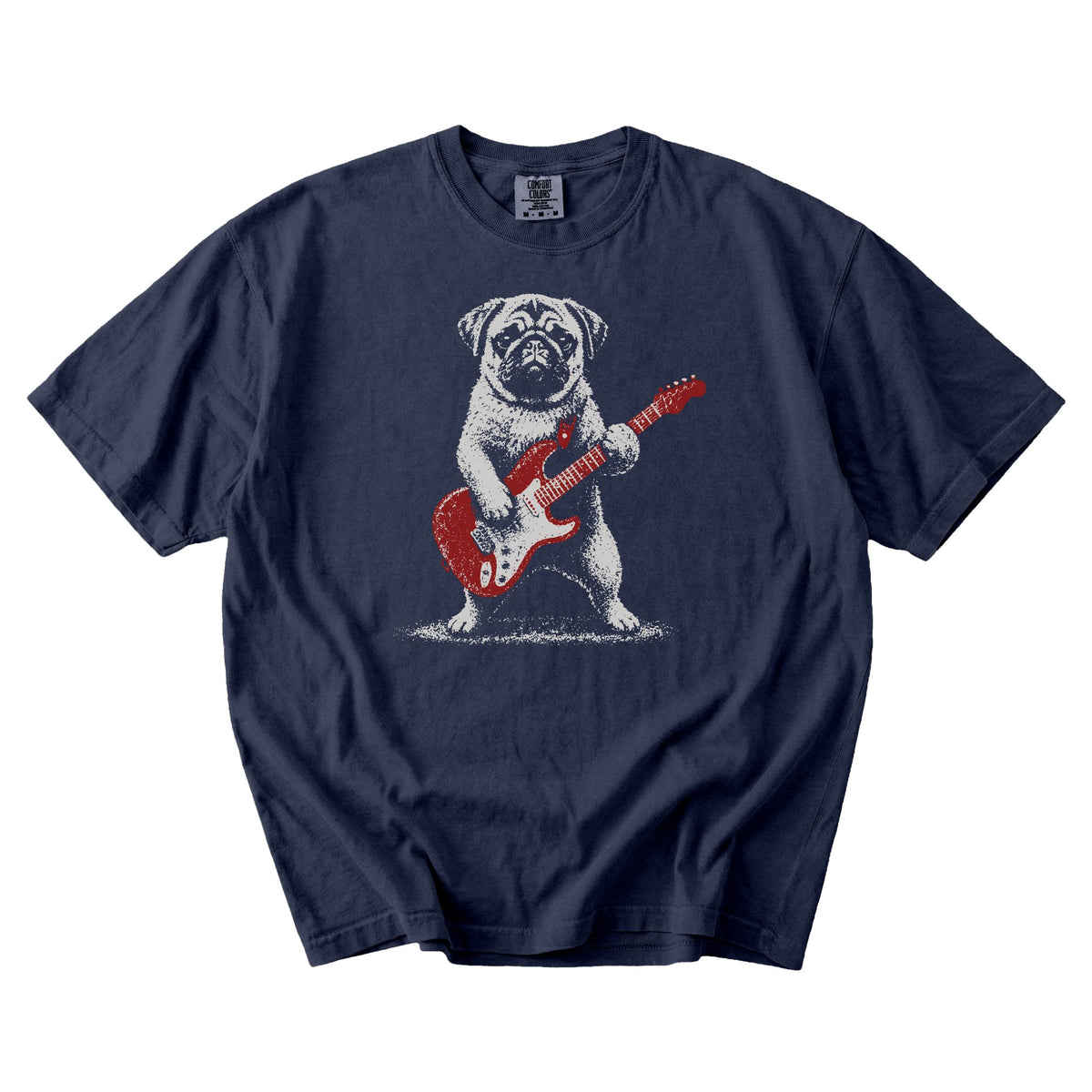Pug Rock Star t-shirt