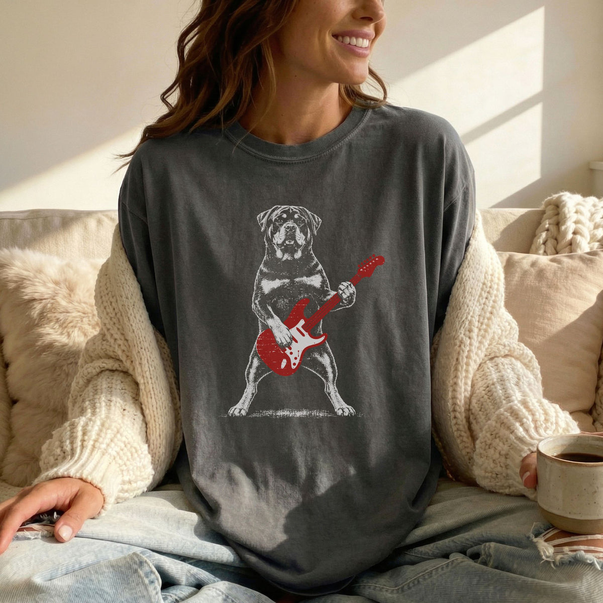 Rottweiler Rock Star t-shirt