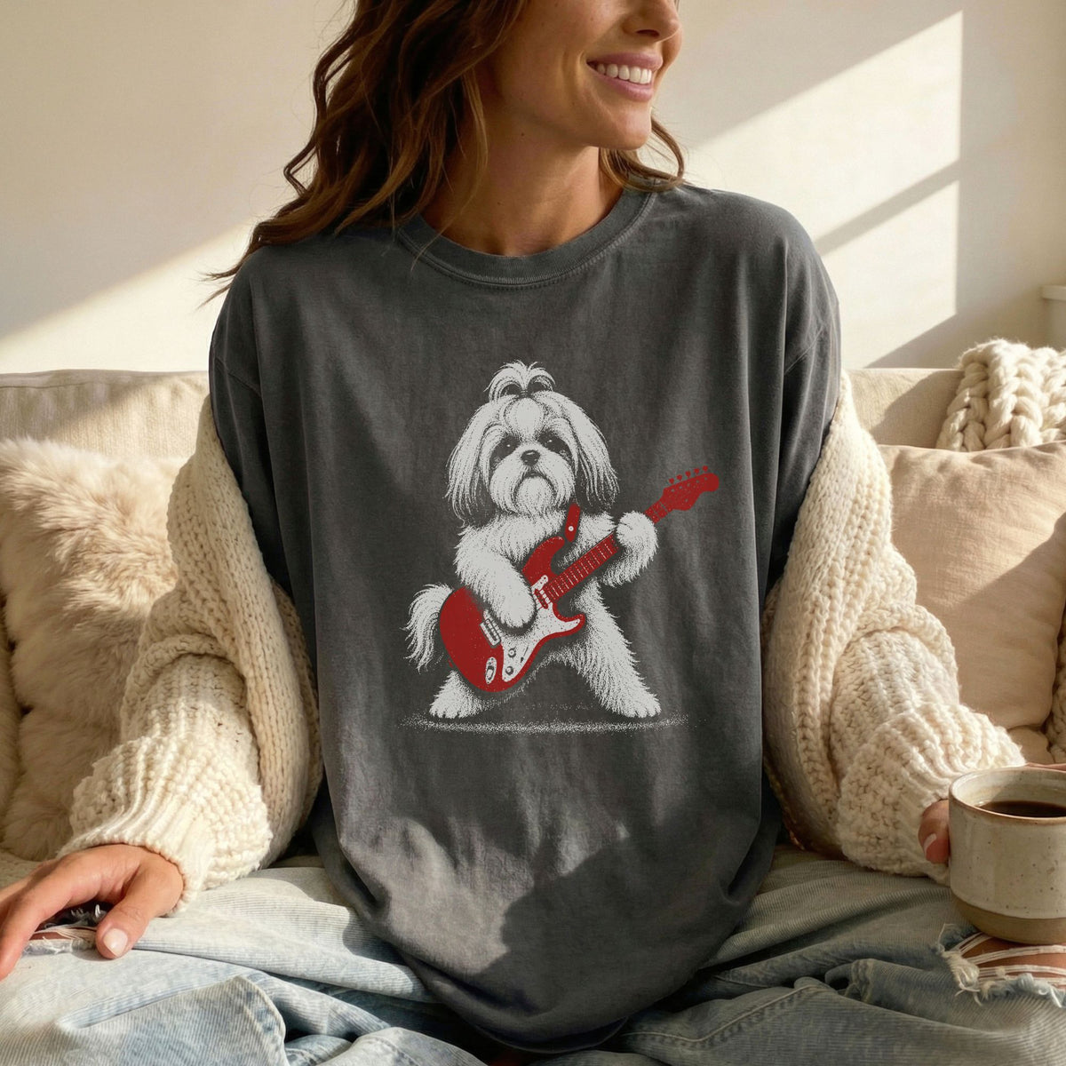 Shih Tzu Rock Star t-shirt