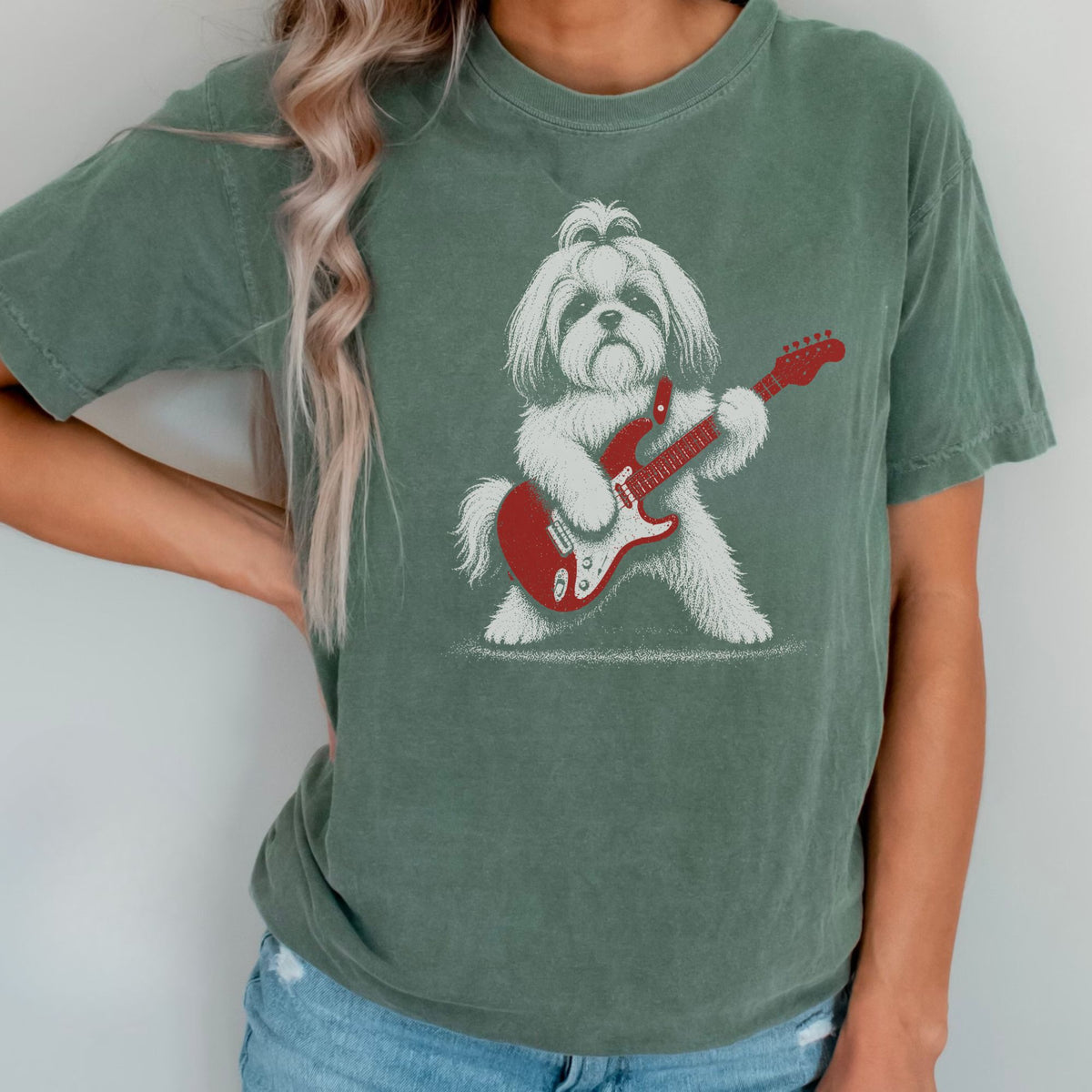Shih Tzu Rock Star t-shirt