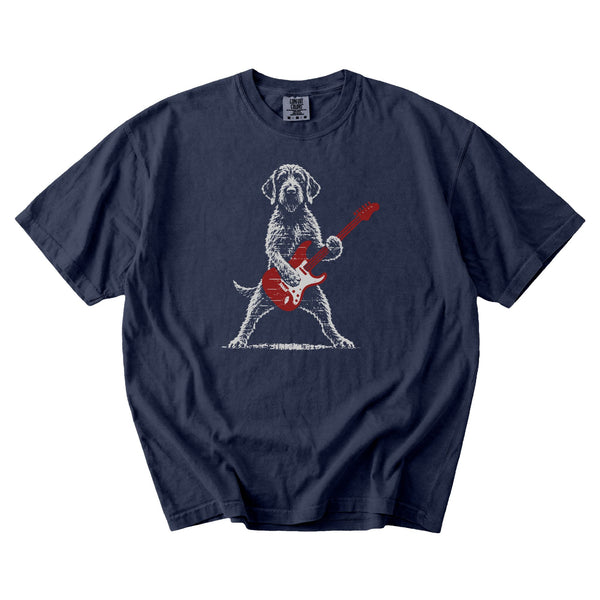 German Wirehaired Pointer Rock Star t-shirt