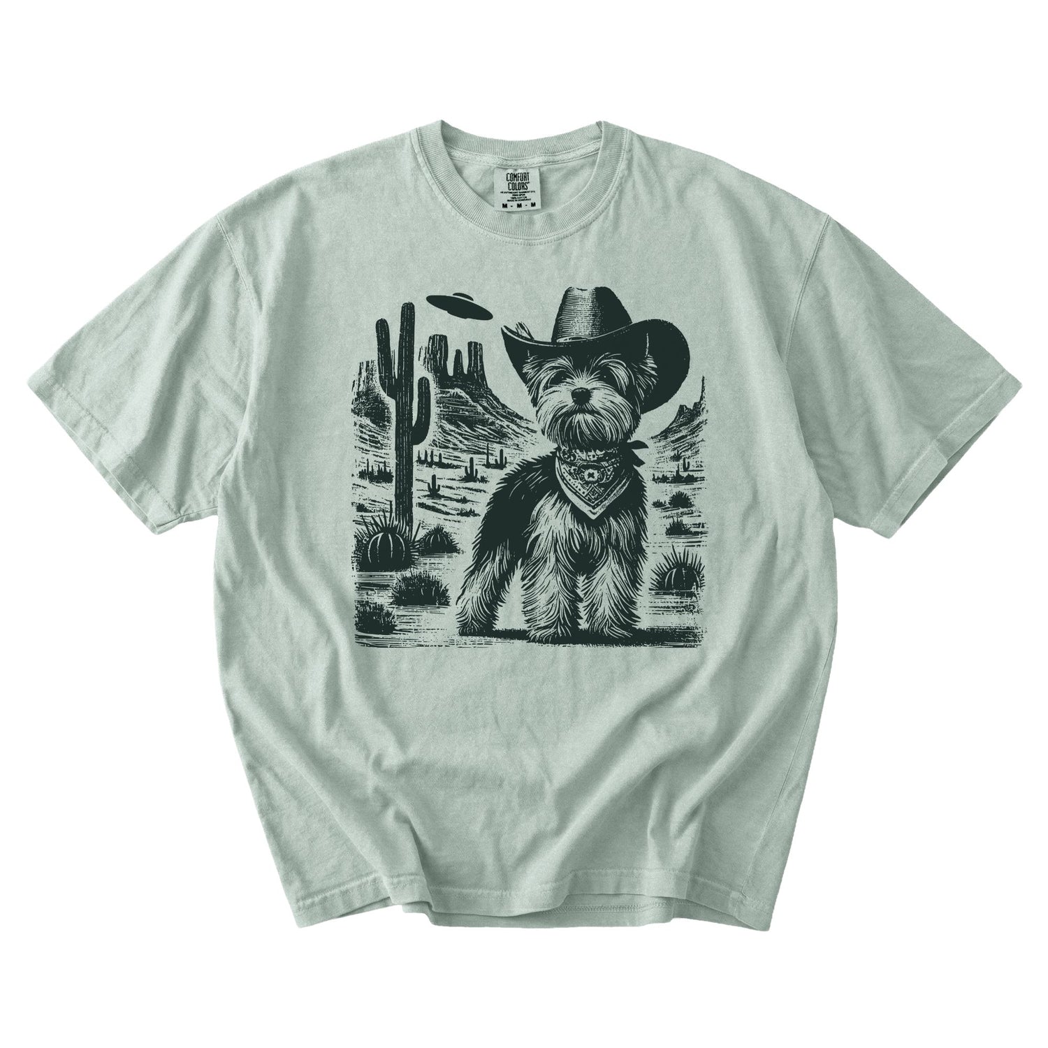 Biewer Terrier Western UFO t-shirt