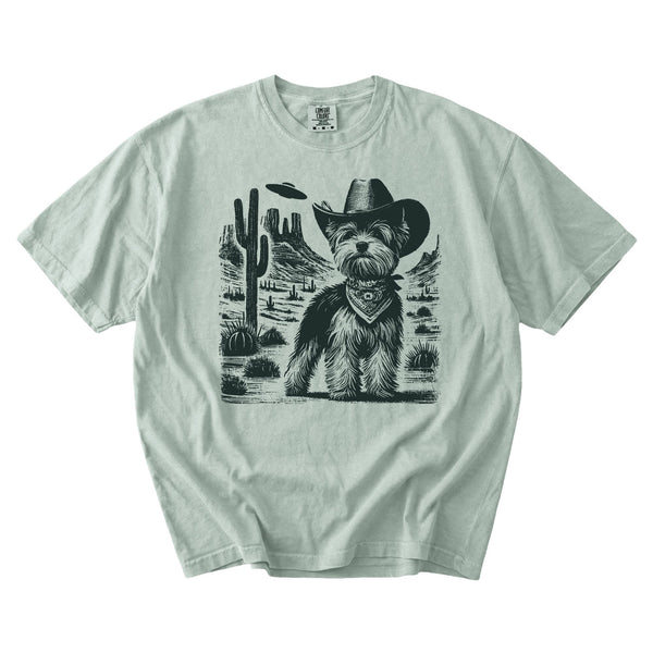 Biewer Terrier Western UFO t-shirt