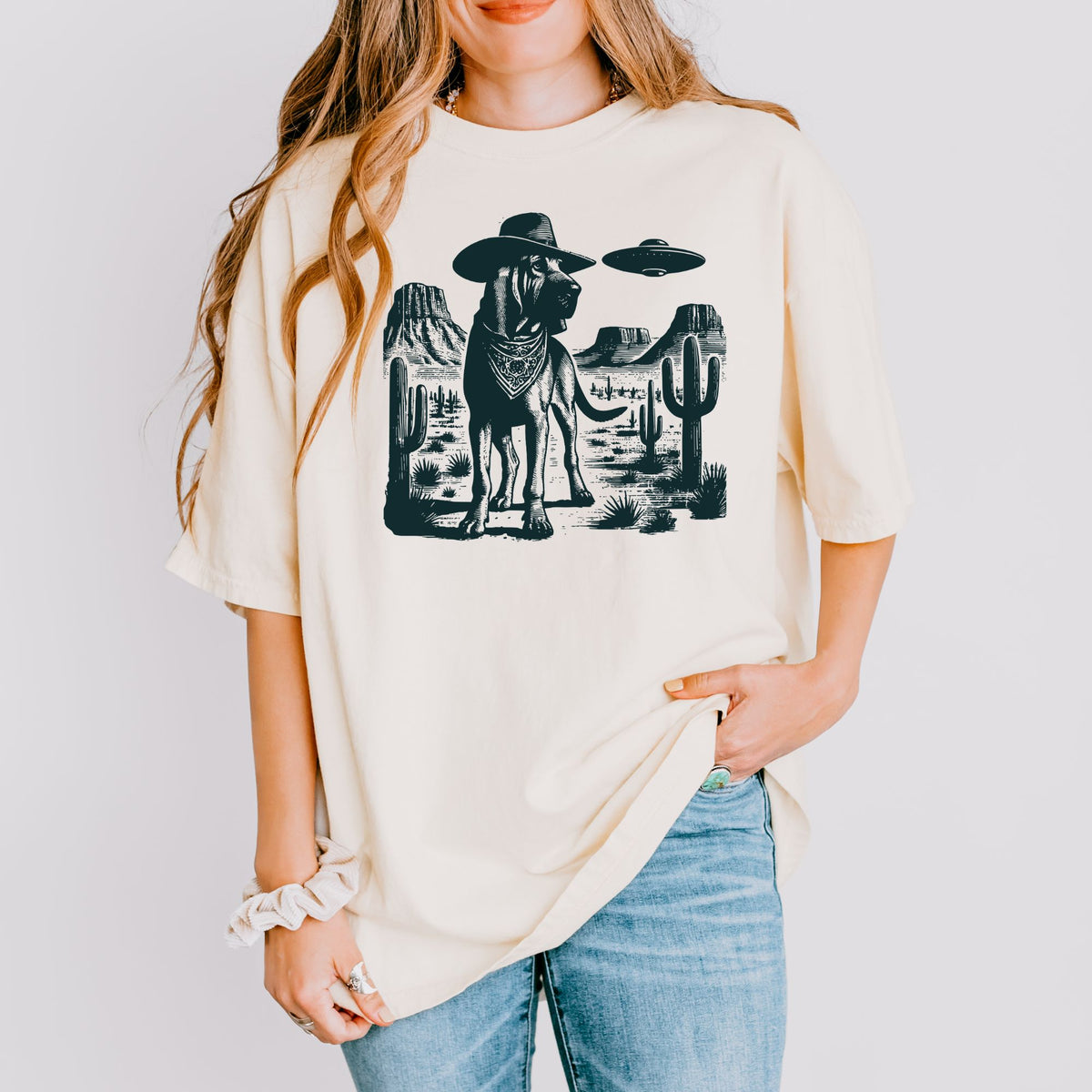 Bloodhound Western UFO t-shirt