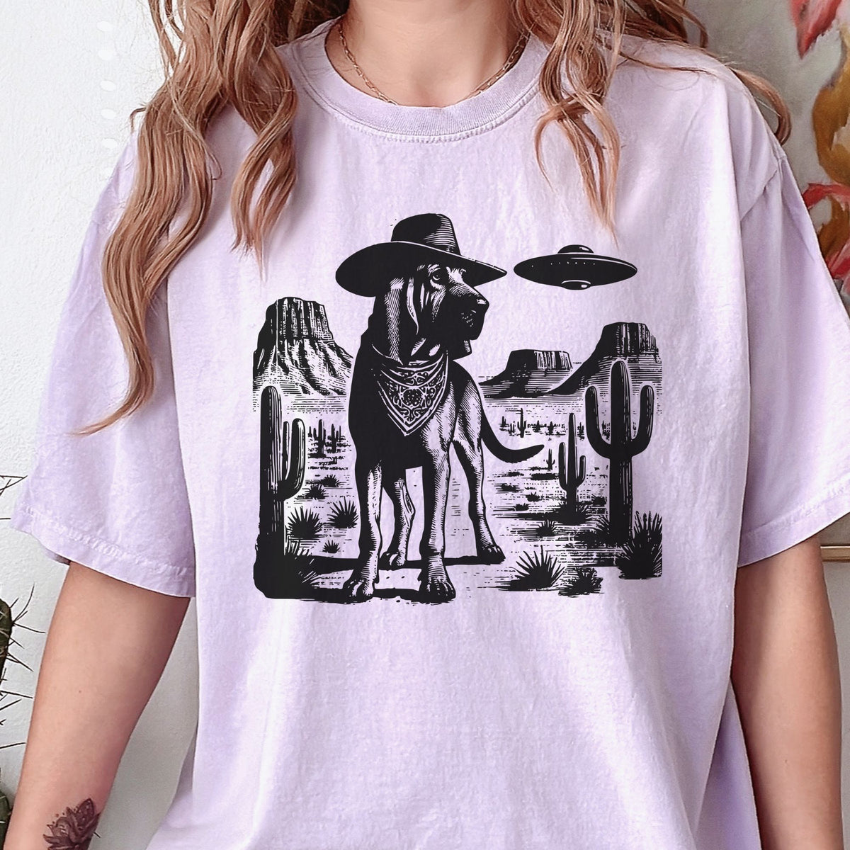 Bloodhound Western UFO t-shirt
