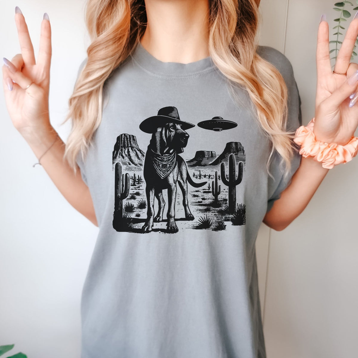 Bloodhound Western UFO t-shirt
