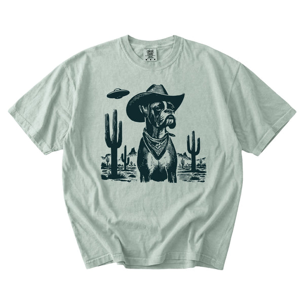 Boxer Western UFO t-shirt