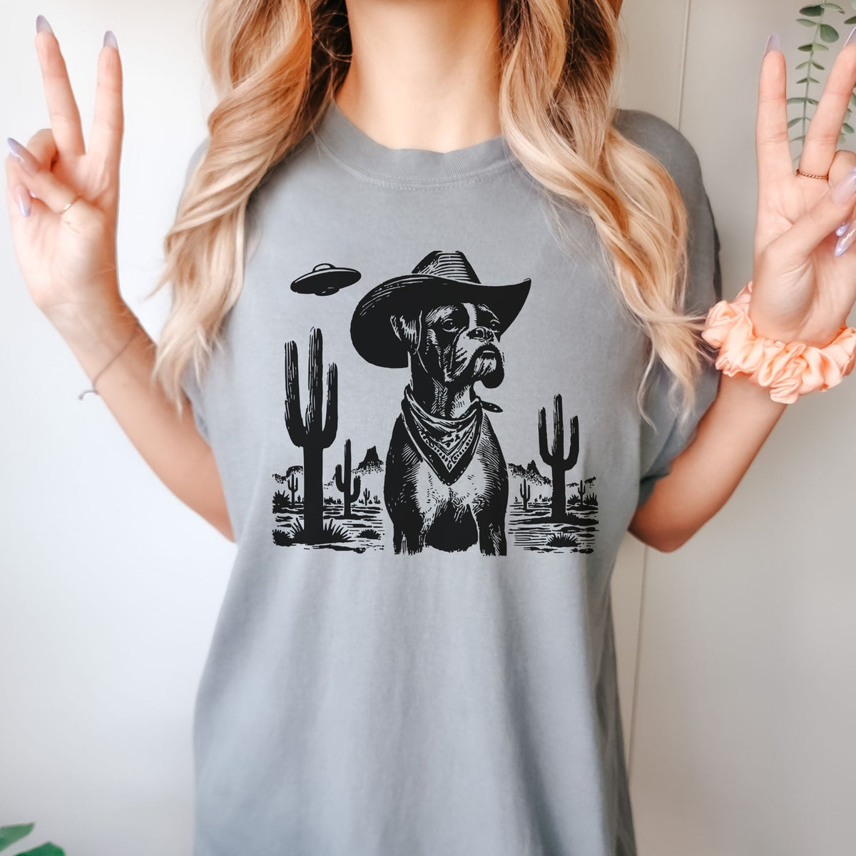 Boxer Western UFO t-shirt