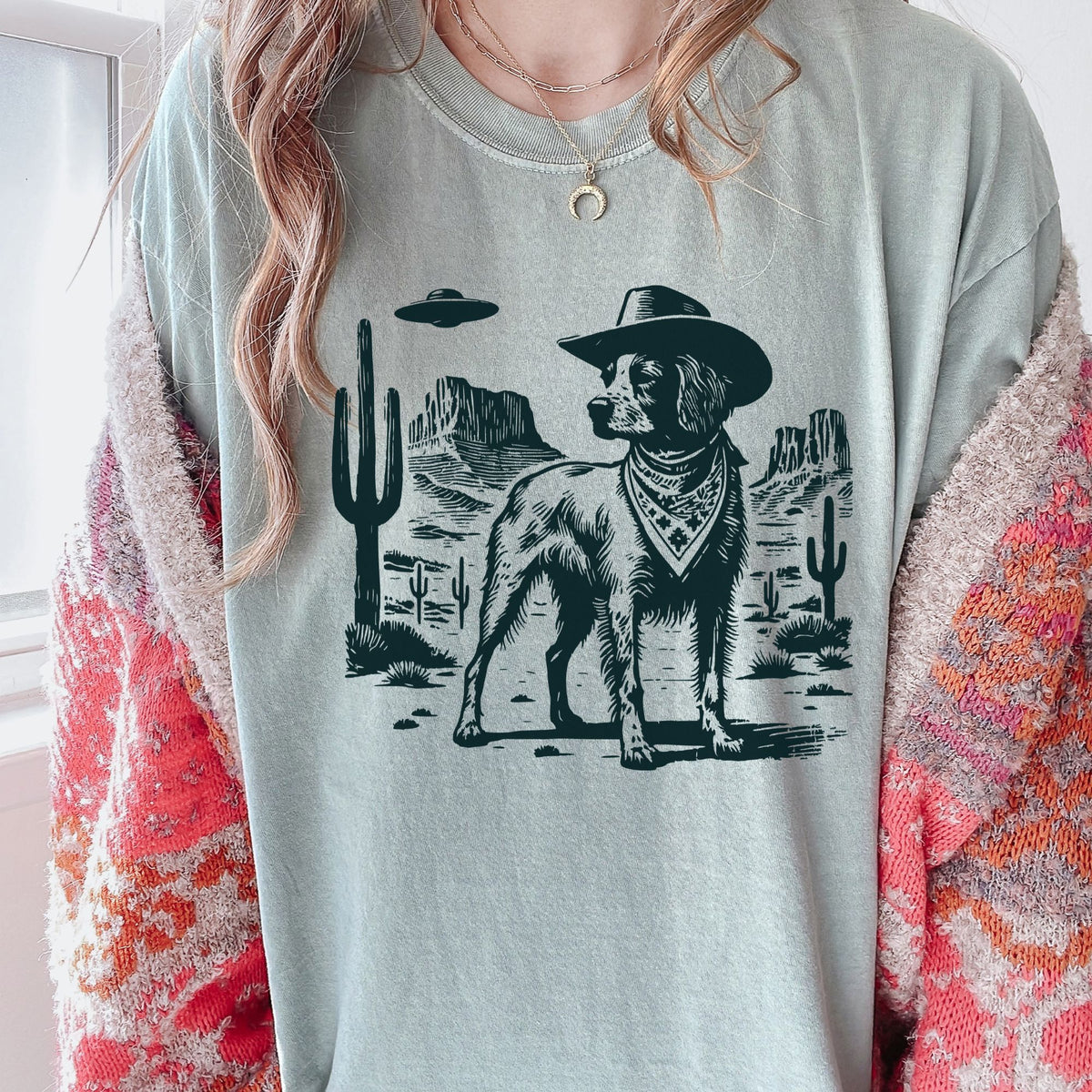 Brittany Western UFO t-shirt