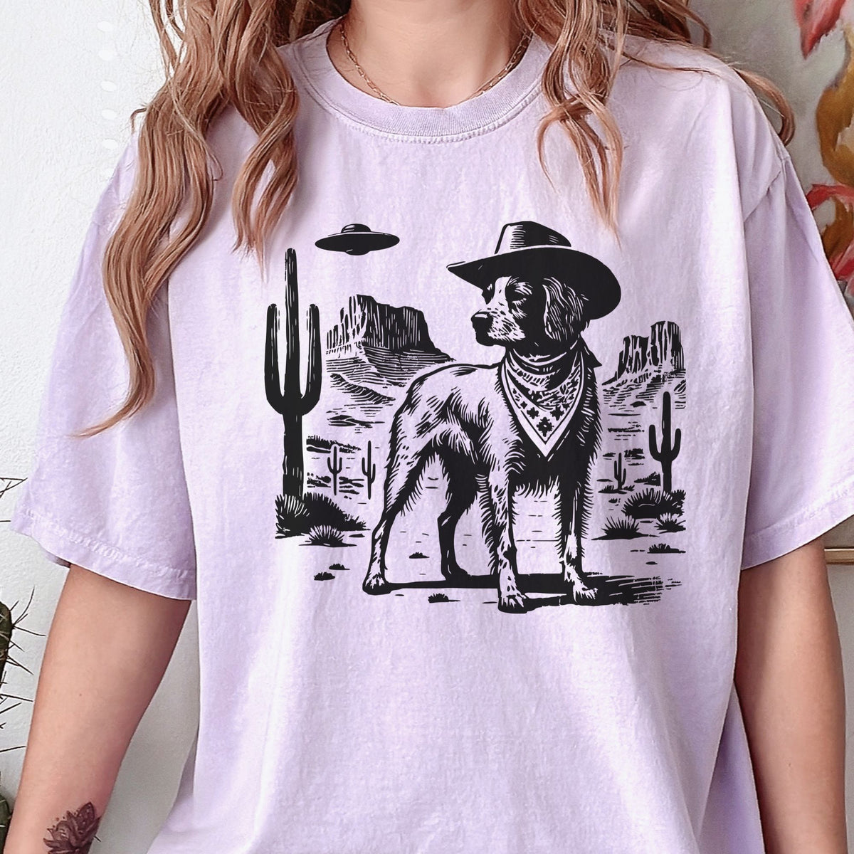 Brittany Western UFO t-shirt