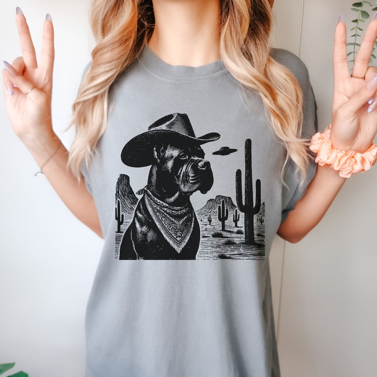 Cane Corso Western UFO t-shirt