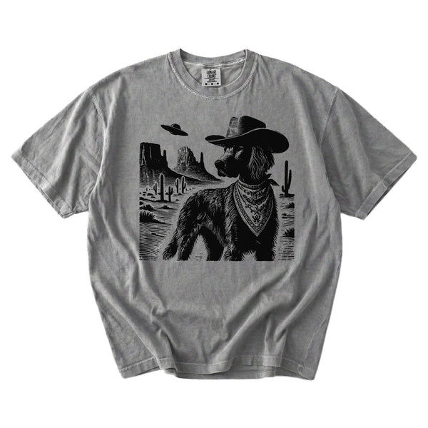 Irish Setter Western UFO t-shirt