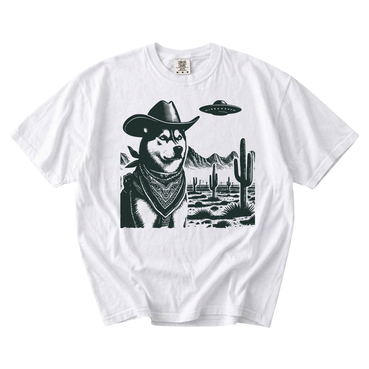 Laika Western UFO t-shirt