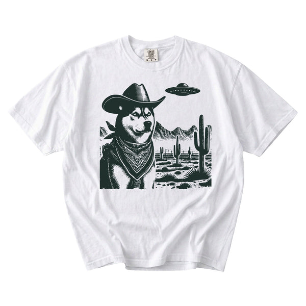 Laika Western UFO t-shirt