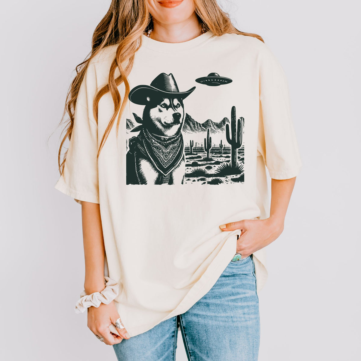 Laika Western UFO t-shirt