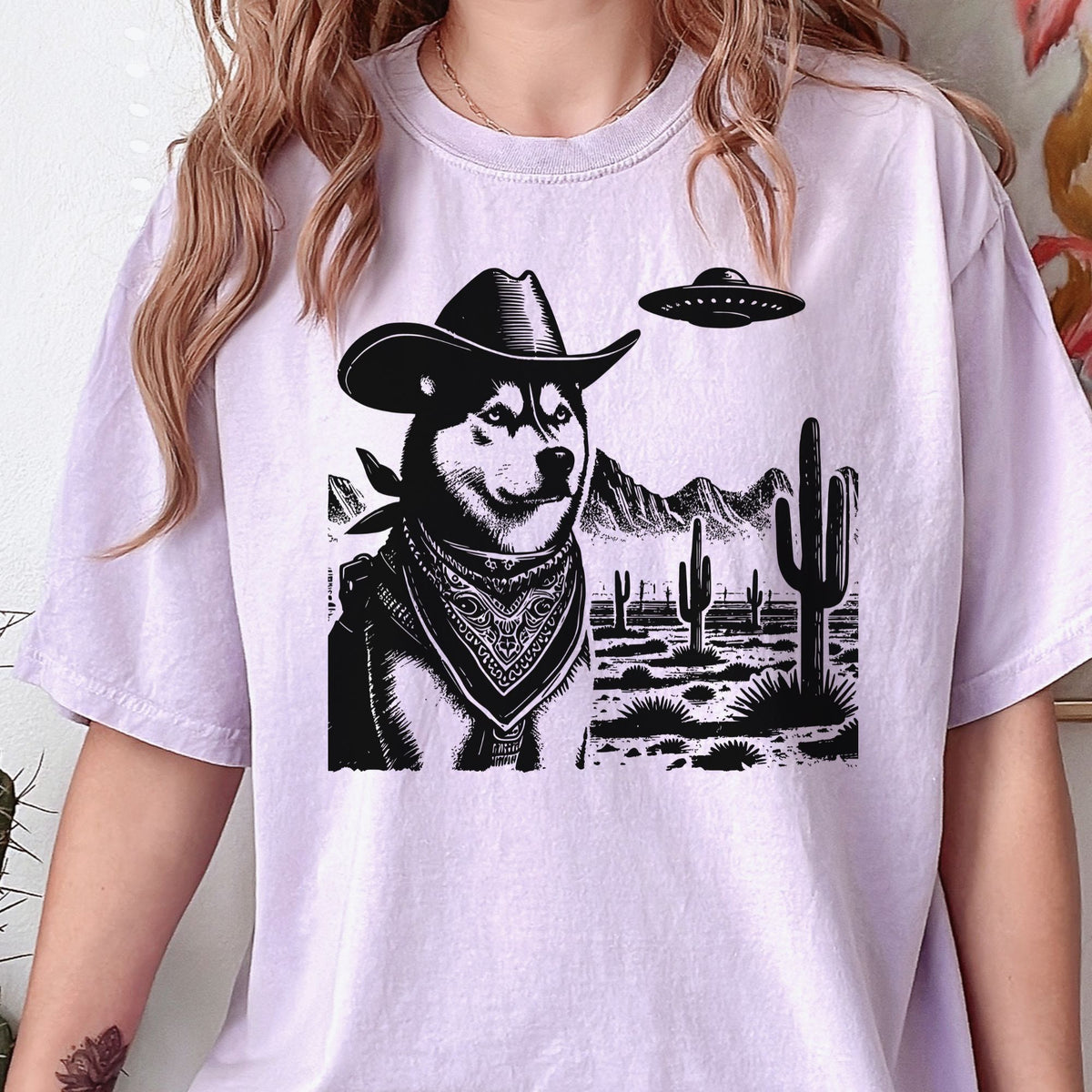 Laika Western UFO t-shirt