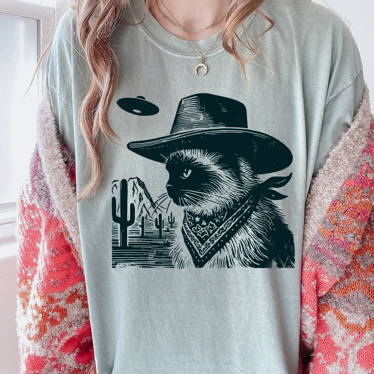 Ragdoll Western UFO t-shirt