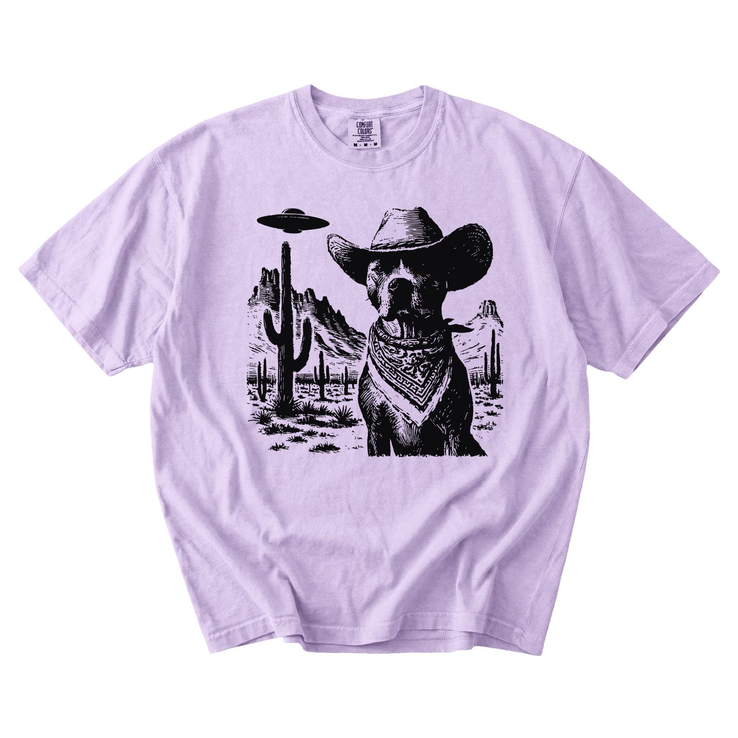 American Staffordshire Terrier Western UFO t-shirt