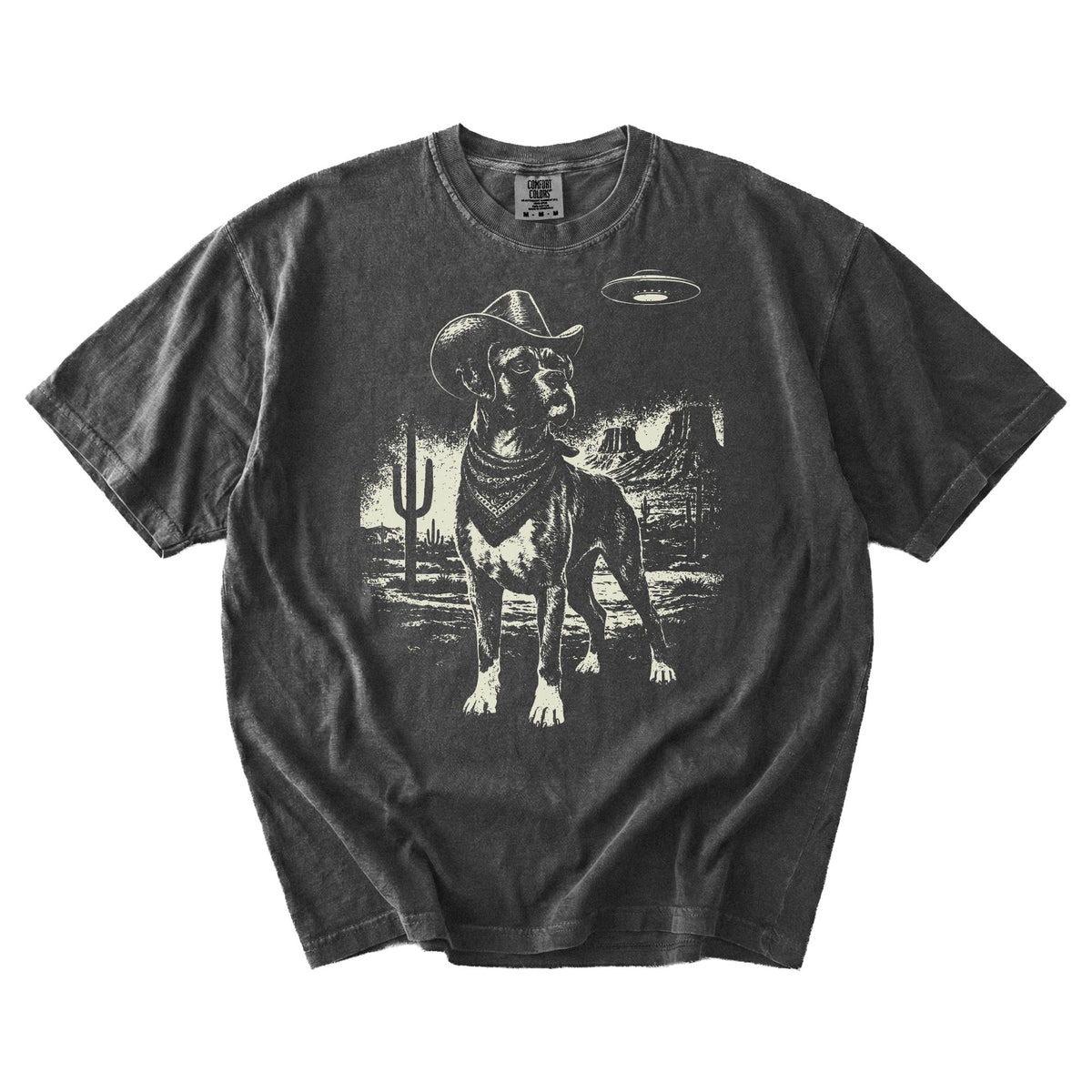 Boxer Western UFO t-shirt