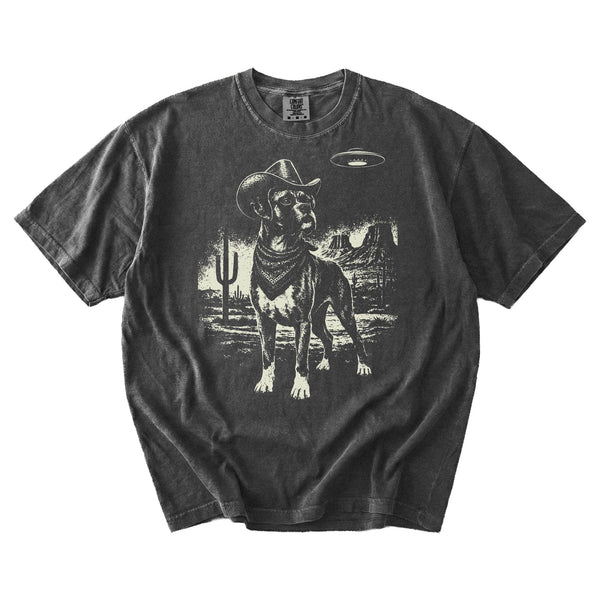 Boxer Western UFO t-shirt