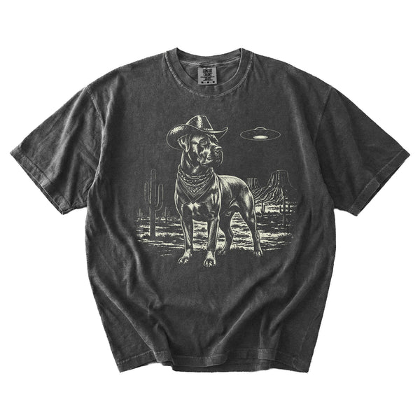 Cane Corso Western UFO t-shirt