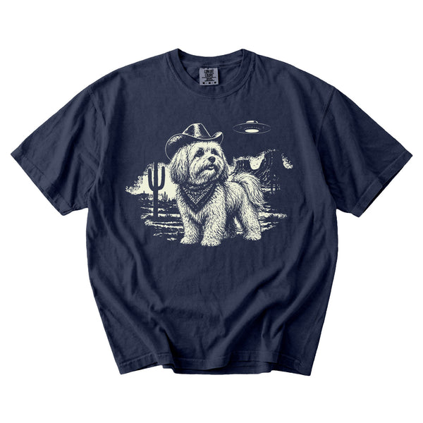 Havanese Western UFO t-shirt