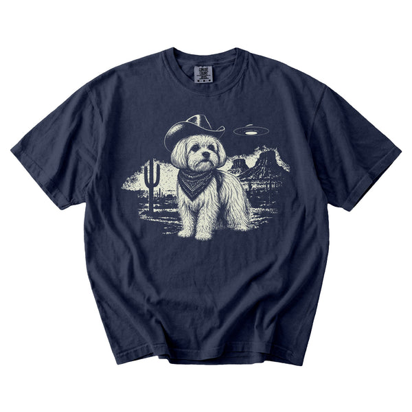 Maltese Western UFO t-shirt