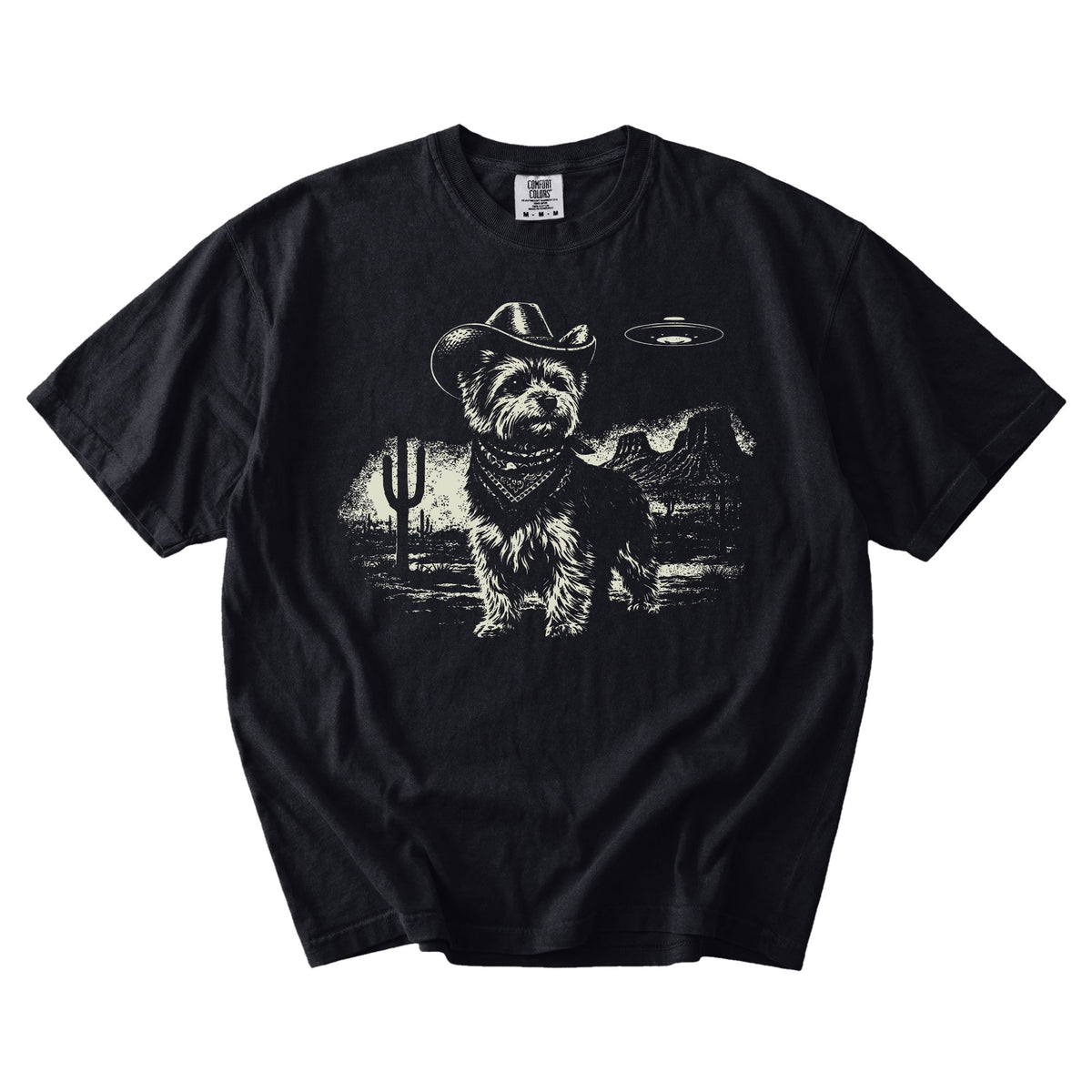 Yorkshire Terrier Western UFO t-shirt