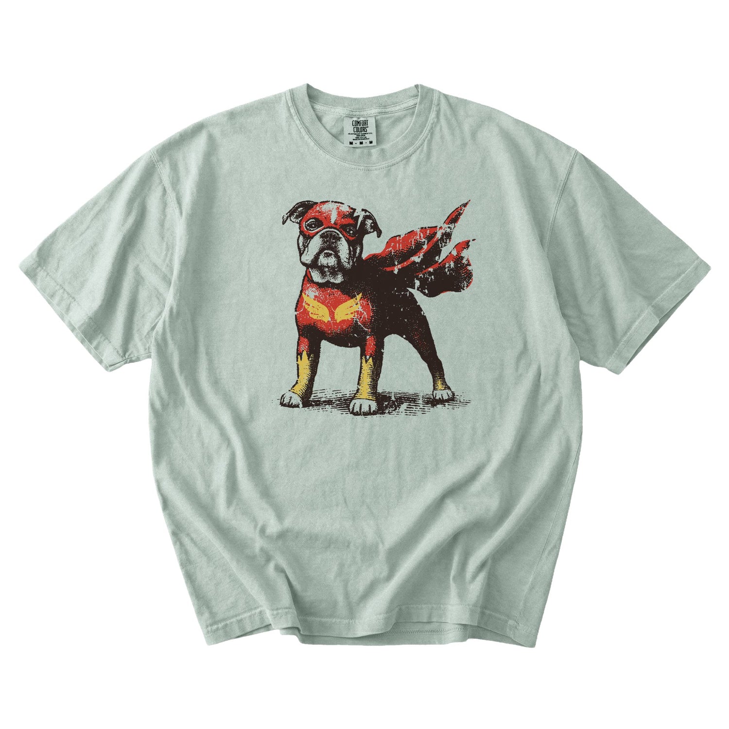American Bulldog Superhero t-shirt