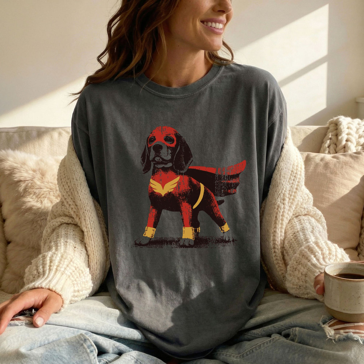 Beagle Superhero t-shirt