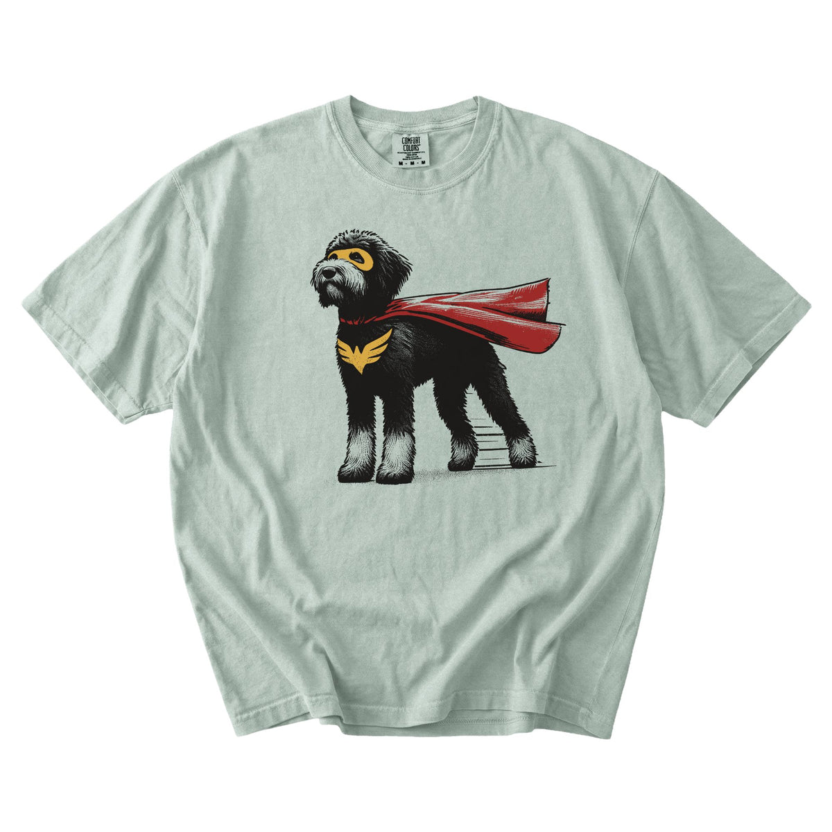 Bernedoodle Superhero t-shirt