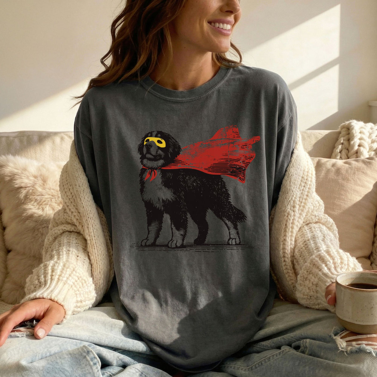 Bernese Mountain Dog Superhero t-shirt
